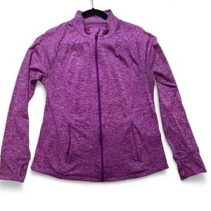 Women's Ideology Heathered purple athletic Jacket